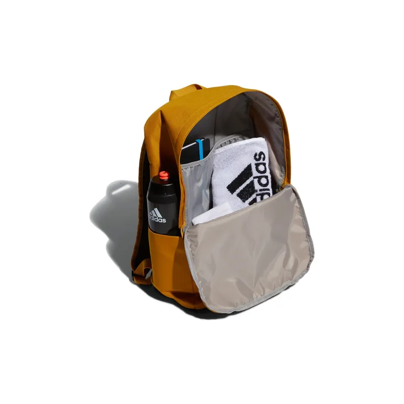 Adidas Polyester Backpack Regular Unisex Gold-3