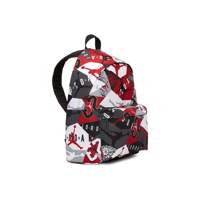 Jordan Polyester Backpack Regular Unisex Red Black-3