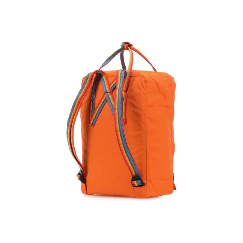 Fjallraven Kanken Vinylon Backpack Unisex Orange-3