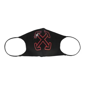 OFF WHITE Arrow Motif Printed Face Mask