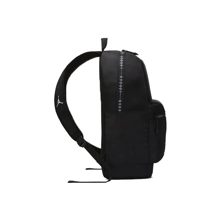 Jordan Polyester Backpack Regular Unisex Black-1