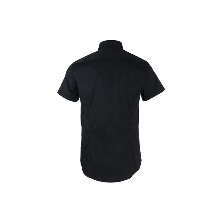 EMPORIO ARMANI Short sleeved Poplin Shirt-1
