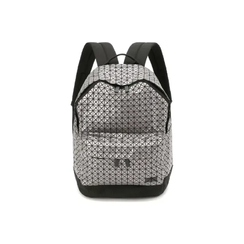 ISSEY MIYAKE Daypack Cotton Backpack Unisex Silver