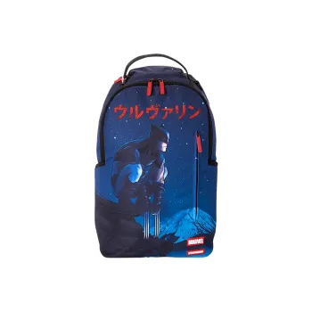 SPRAYGROUND MARVEL Collaboration Fabric Backpack Regular Unisex Dark Lake Blue
