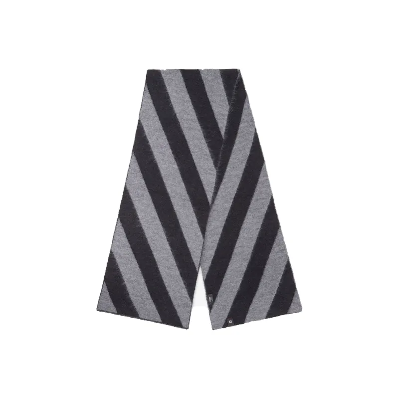 FENDI Knit Scarves Men Gray-0