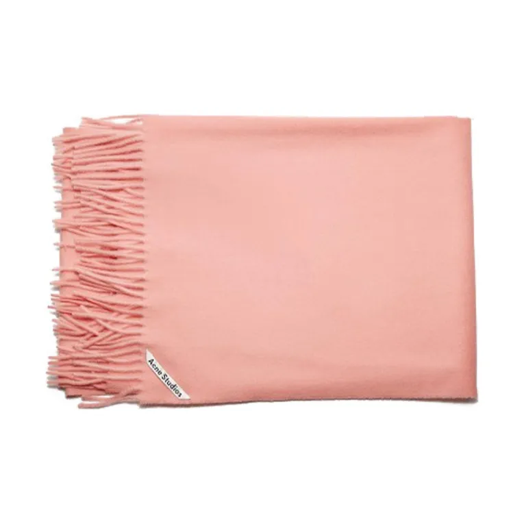 Acne Studios Knit Scarves Women's Pale Pink-1