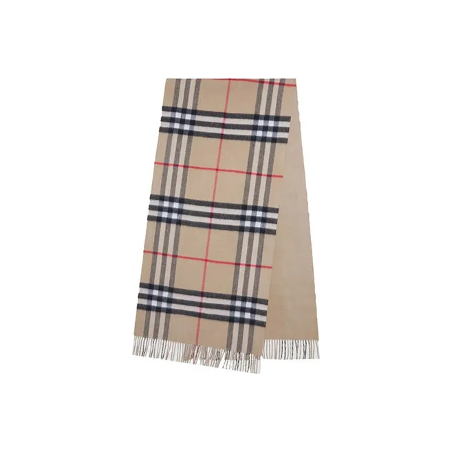 Burberry Reversible Check Cashmere Scarf-0