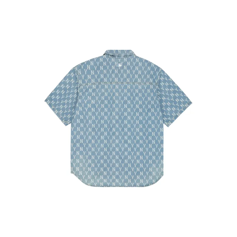 MLB New York Yankees Shirt Unisex Light Blue-1