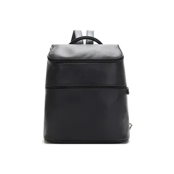 LONGCHAMP Le Foulonné Cow Leather Backpack Regular Men's Navy
