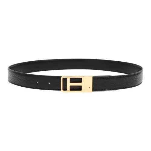 TOM FORD Leather Belts Unisex Black