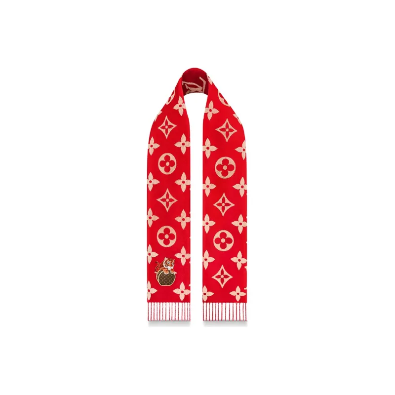 LOUIS VUITTON Precious Tiger Simply Scarf-1