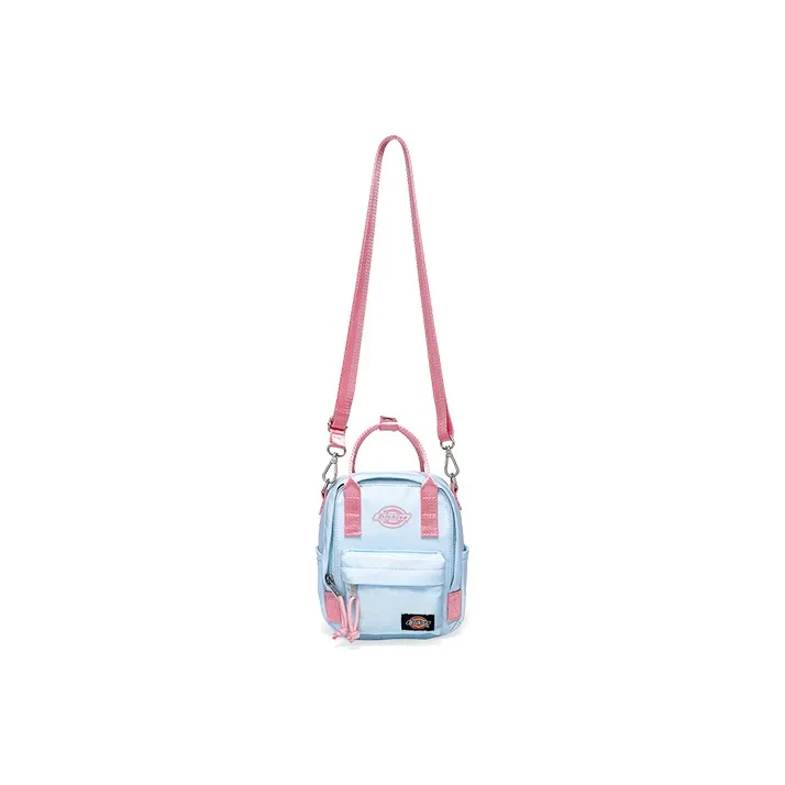 Dickies Fabric With Polyester Crossbody Bag Shoulder Bag Backpack Mini Women's Blue Pink-1