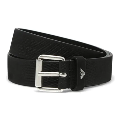 Emporio Armani Kids Latzhosen-Set mit Hemd Graus Men Black