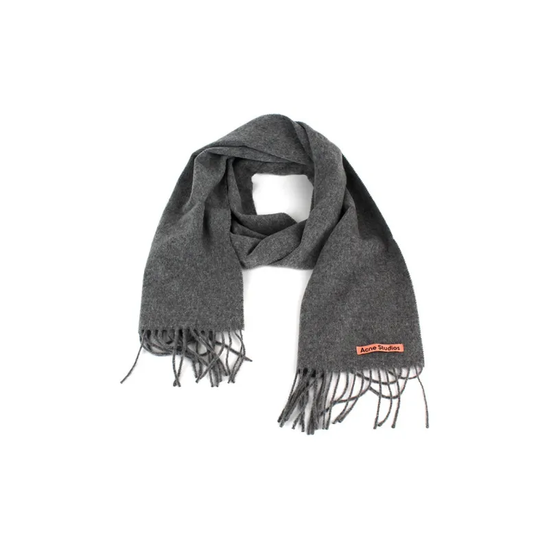 Acne Studios Fringed Wool Scarf-4