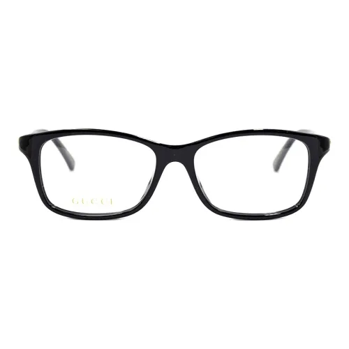 GUCCI GG Plate Frame Square Eyeglass Frames Men's