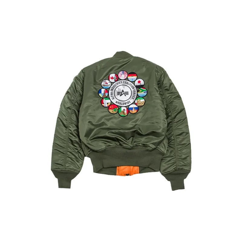 Alpha Industries Pilot Jacket Unisex Army Green-1