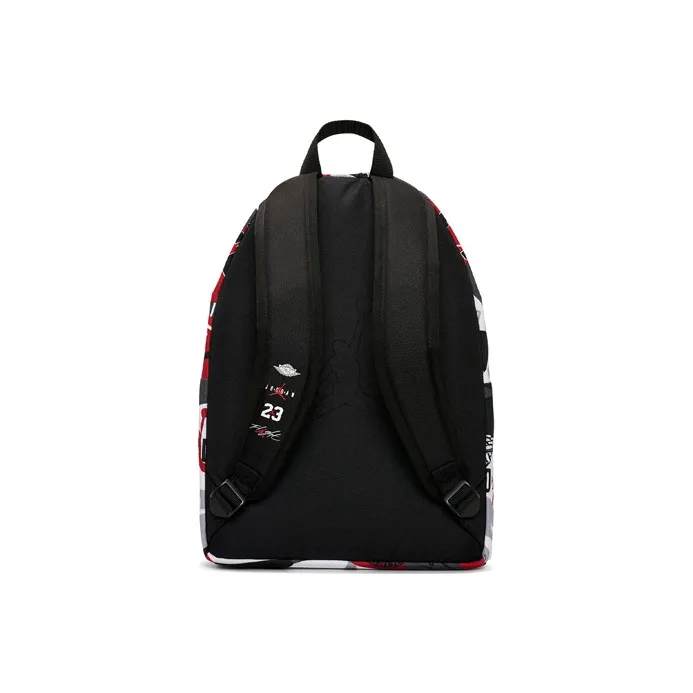 Jordan Polyester Backpack Regular Unisex Red Black-4