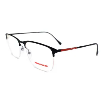 PRADA Eyeglass Frames Men Matte Black