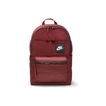 Nike SportswearHeritage Polyester Backpack Regular Unisex Mysterious Maroon