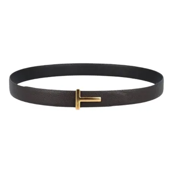 TOM FORD Leather Belts Unisex Brown