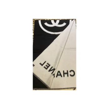 CHANEL Knit Scarves Unisex