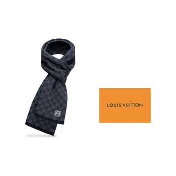 LOUIS VUITTON Wool Knit Scarves Men's