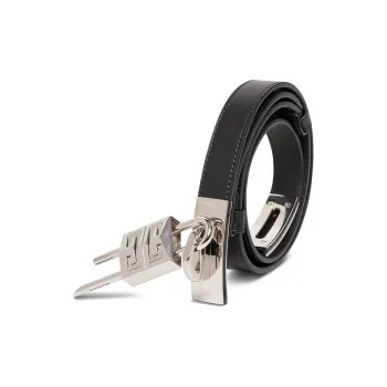Givenchy Turnlock Belt In Leather With Lock