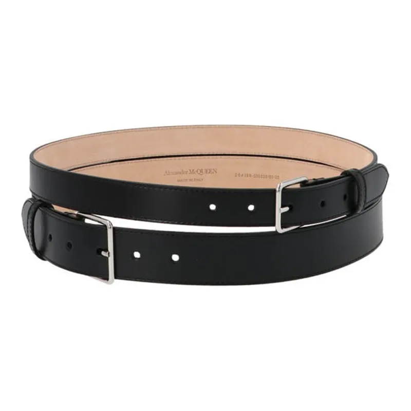 Alexander McQueen Double Buckle Belt-1
