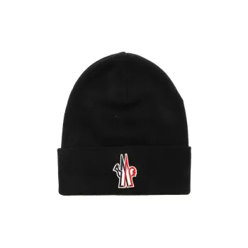 Moncler Logo Patch Beanie