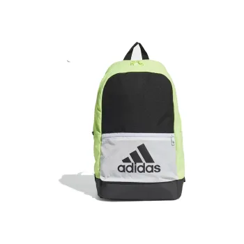 Adidas Polyester Backpack Regular Unisex Black Green