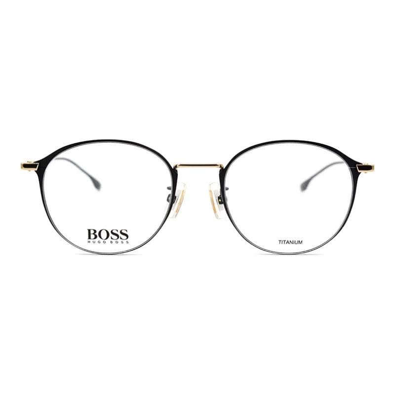 HUGO BOSS Eyeglass Frames Men Black/Gold-0