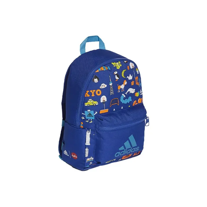 Adidas Polyester Backpack Regular Men's Royal Blue-2