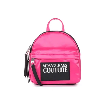 VERSACE JEANS COUTURE Polyester Backpack Regular Women's Purple Pink