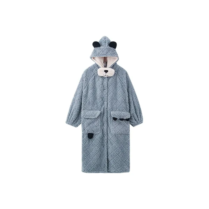 X QINGE Women's Bath Robes-0