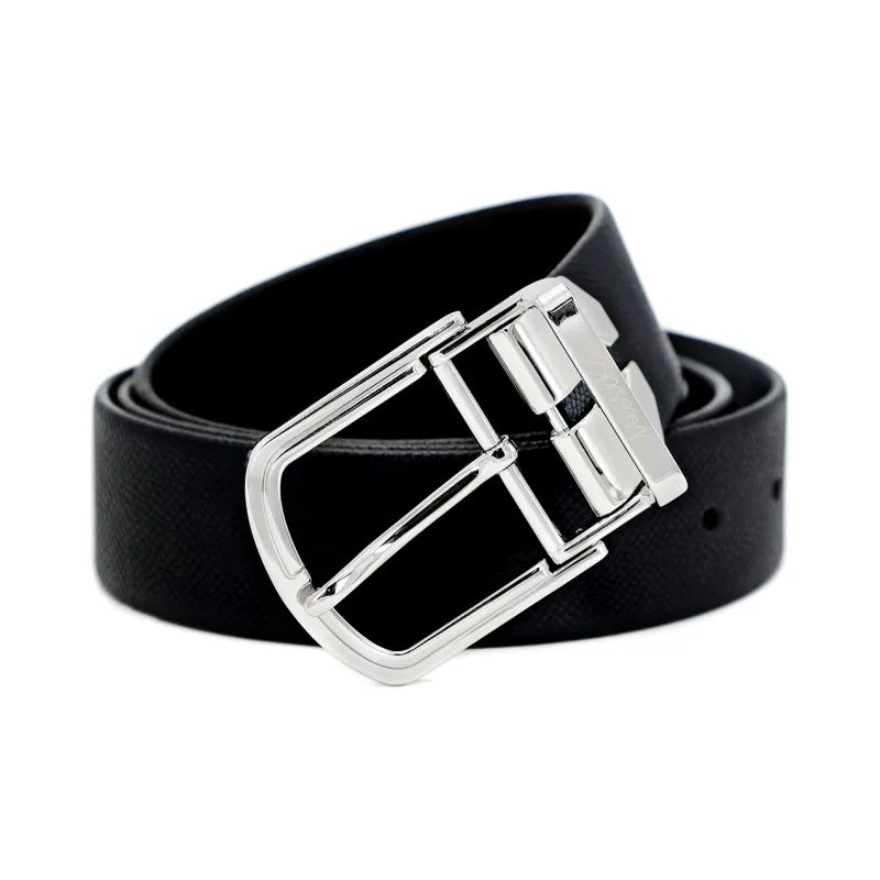 MUSTKOO Cow Leather Belts Men's 3.4cm-2