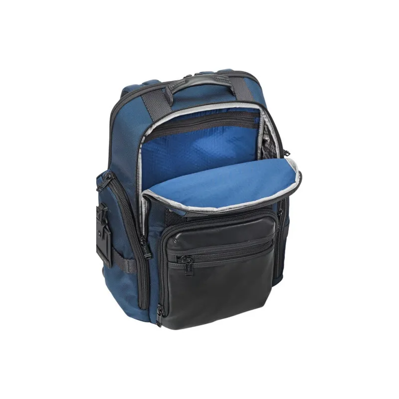 TUMI Alpha Bravo Nylon Travel Bags Backpack Men's Blue-1
