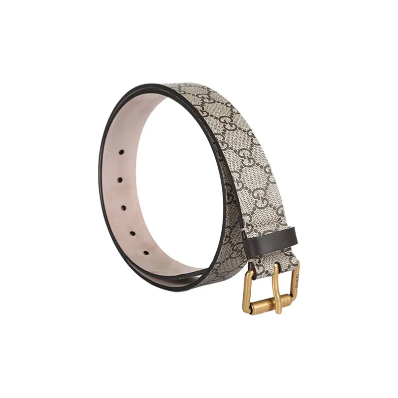 GUCCI Belt Gg Supreme Tiger Print 1.5'W-2