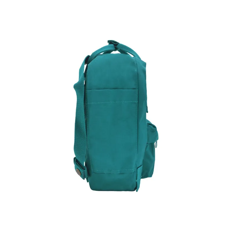 Fjallraven Polyester Small Backpack IPad Bag Backpack Mini Men's Glacier Green-2