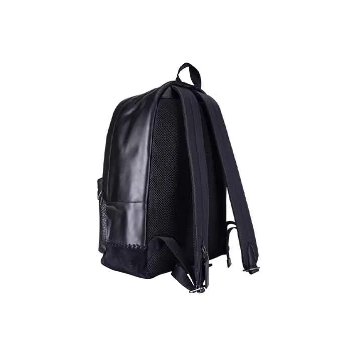 COACH Charles Leather Backpack Large Size Men's Black-1