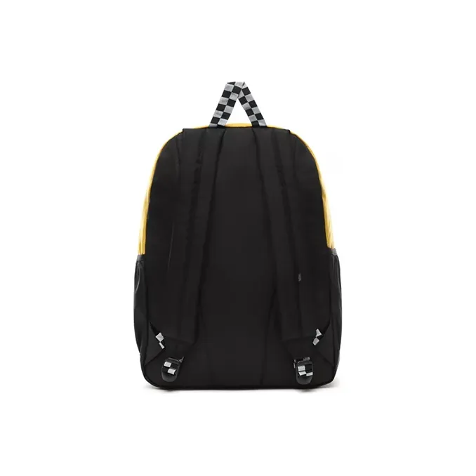 Vans Nylon Canvas Backpack Regular Unisex Black/Yellow-4