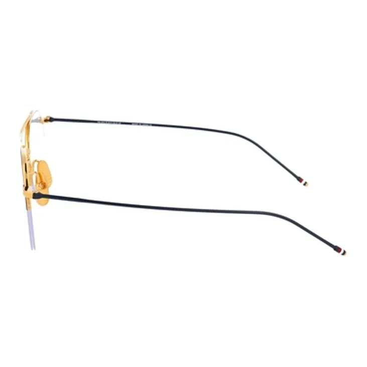 THOM BROWNE Eyeglass Frames Unisex Blue Gold Color-2