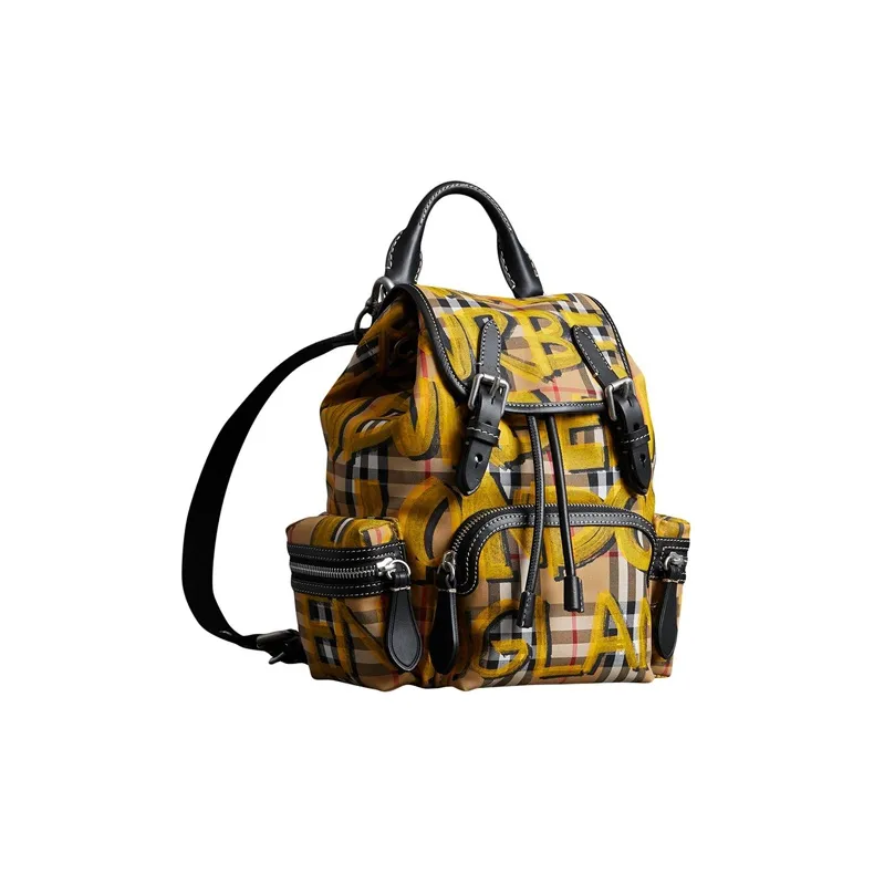 Burberry Leather Backpack Regular Women's Brown-1