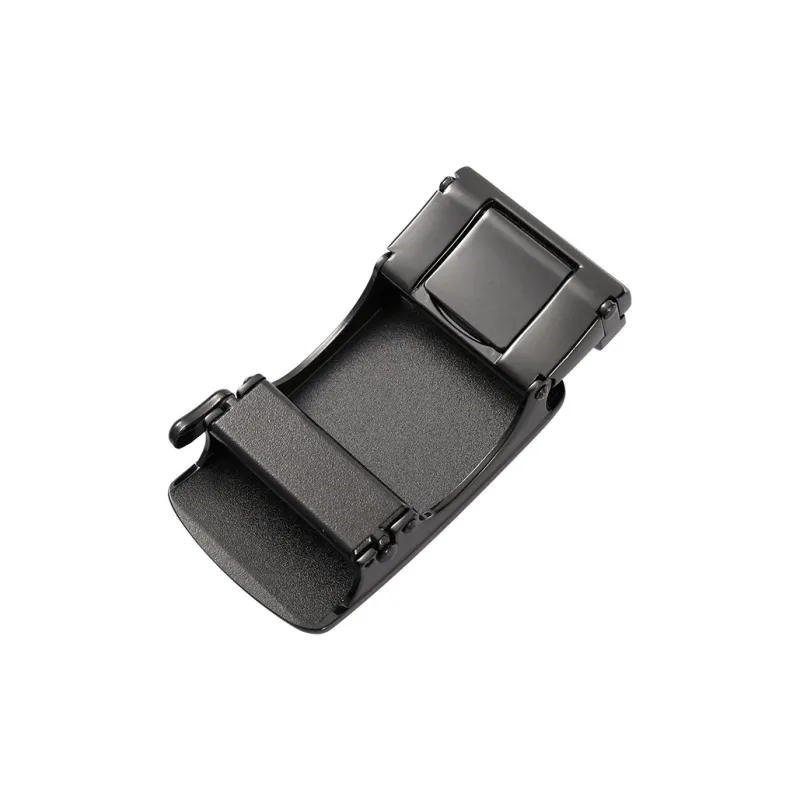 BAIJUAN Leather Belts Men Black-2