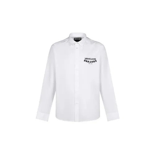 VERSACE JEANS COUTURE Shirts Men White