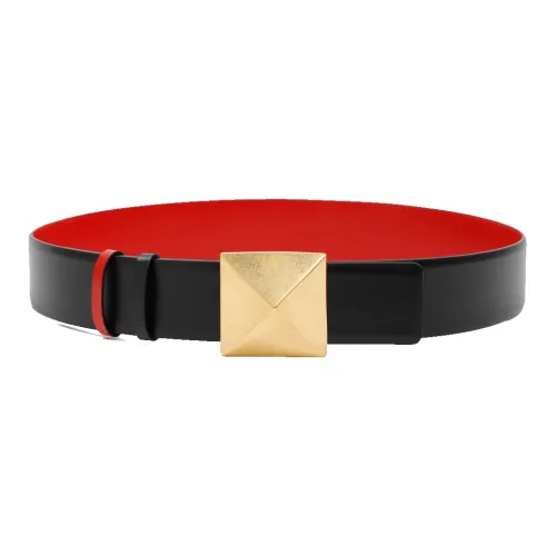 Valentino Leather Belts Women's Red