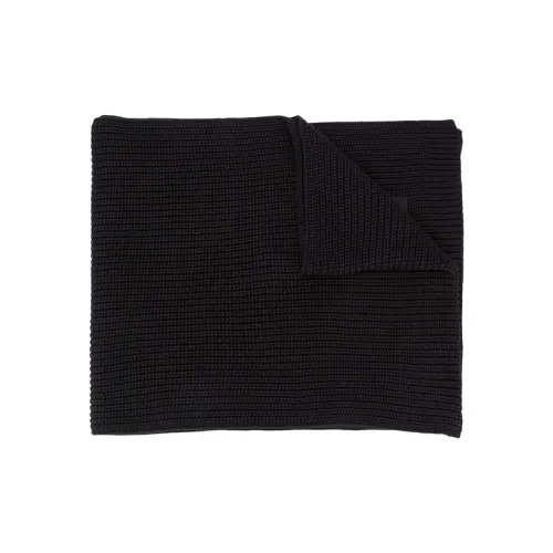 Y-3 Knit Scarves Unisex Black