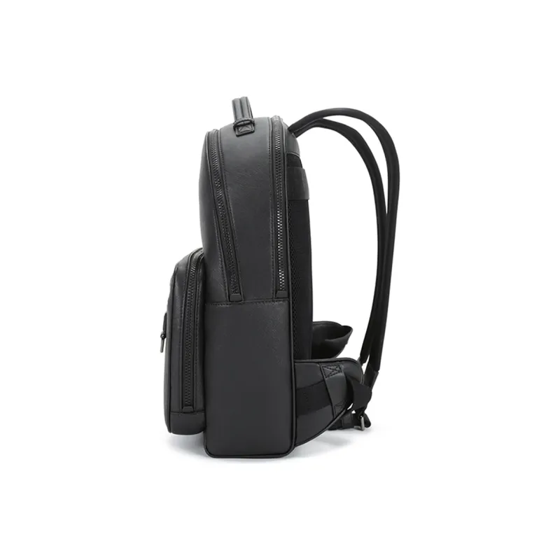 BALLY Cow Leather With Artificial Leather Backpack Regular Men's Black-2
