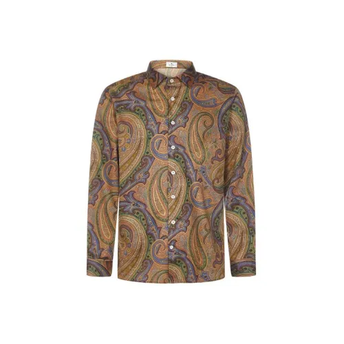 ETRO Shirts Men Orange