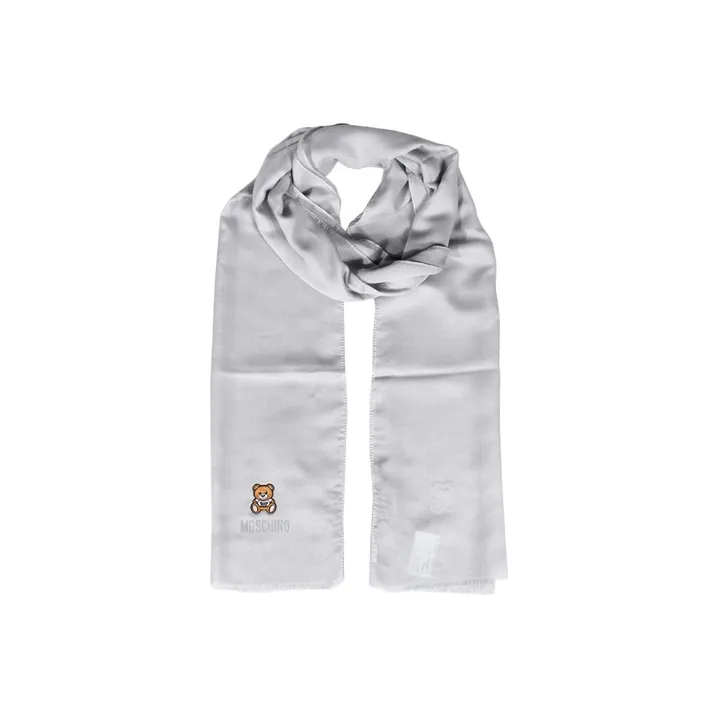 MOSCHINO Shawls Unisex Light Gray-0