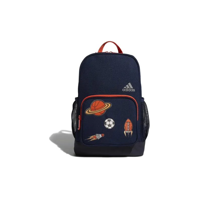 Adidas Polyester Backpack Regular Men's Denim Blue-0